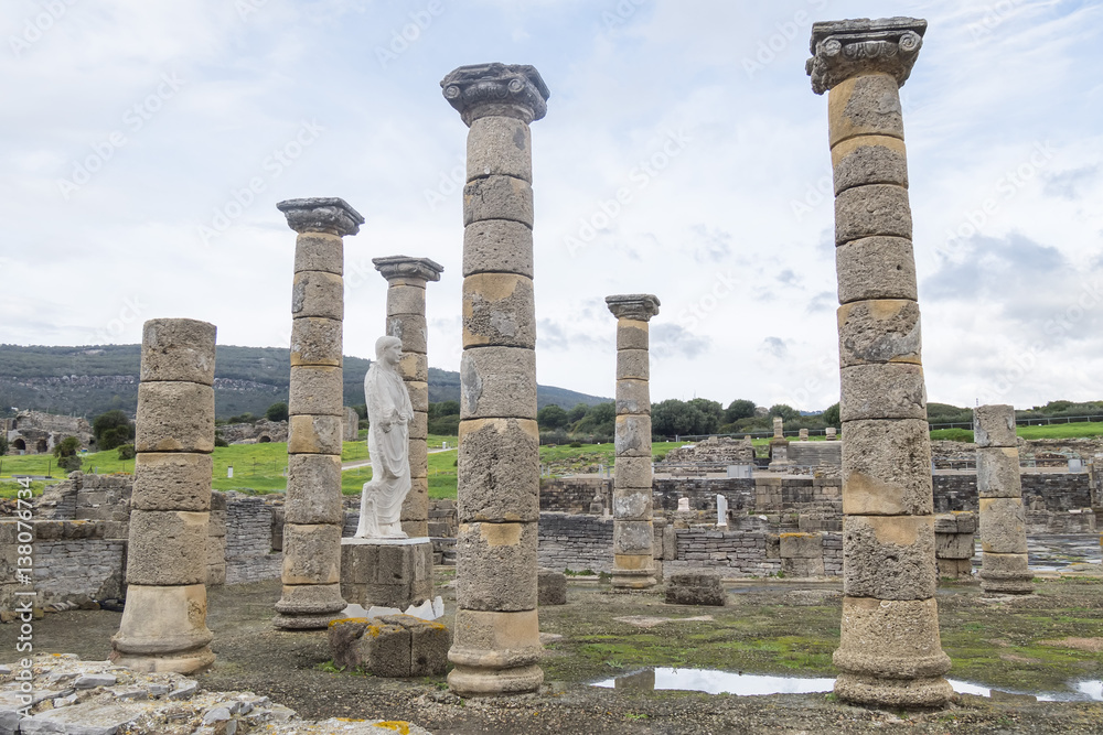 Ruins of a Roman city