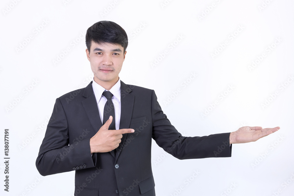 The young businessman in office / lectures The young businessman in office / lectures