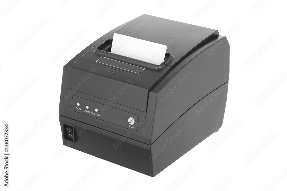Black portable printer Black portable printer