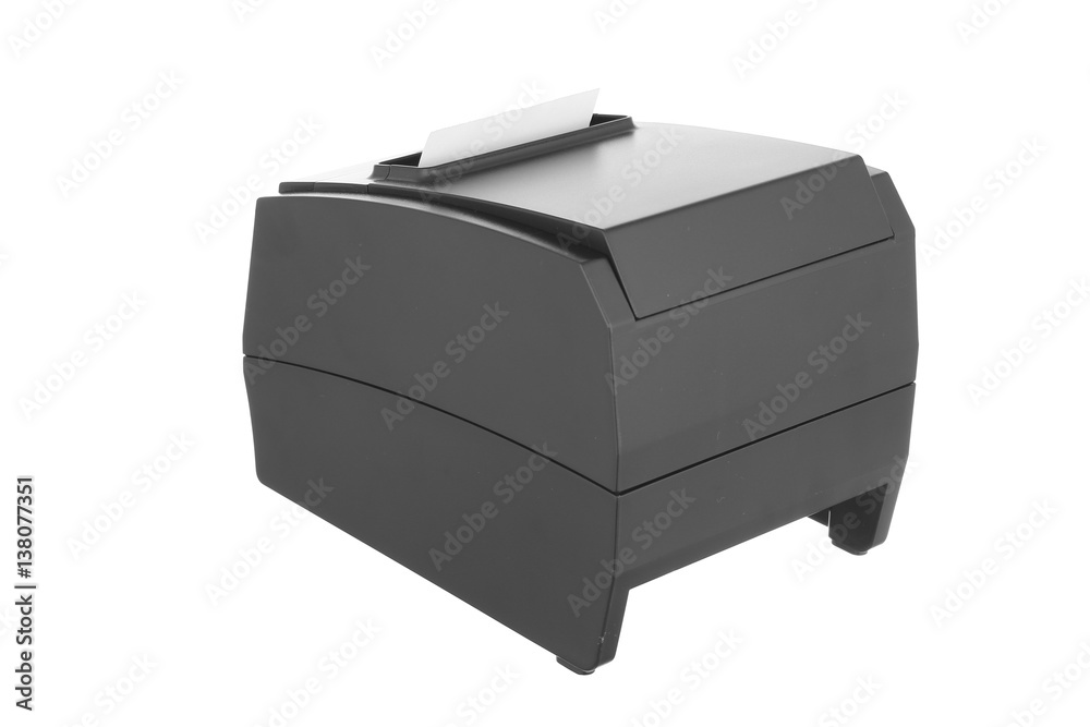 Black portable printer Black portable printer