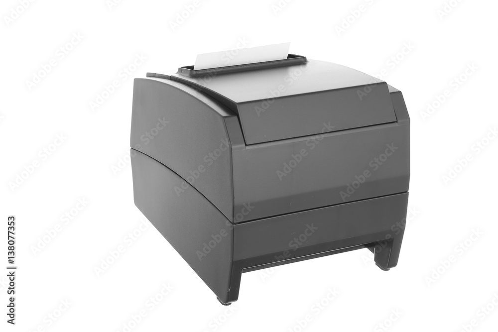 Black portable printer Black portable printer