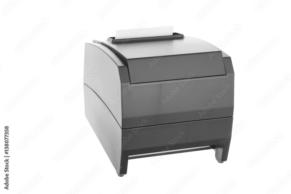 Black portable printer Black portable printer