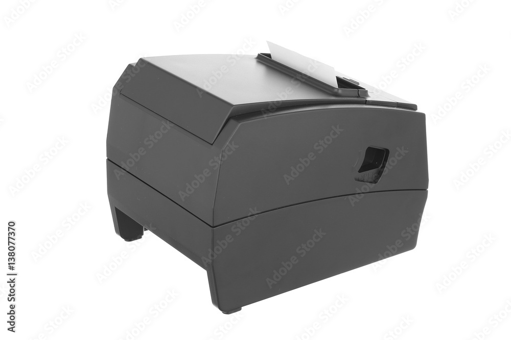 Black portable printer Black portable printer