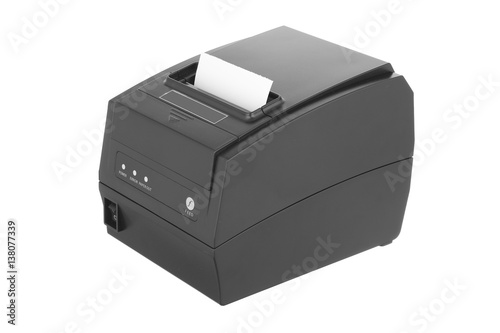 Black portable printer