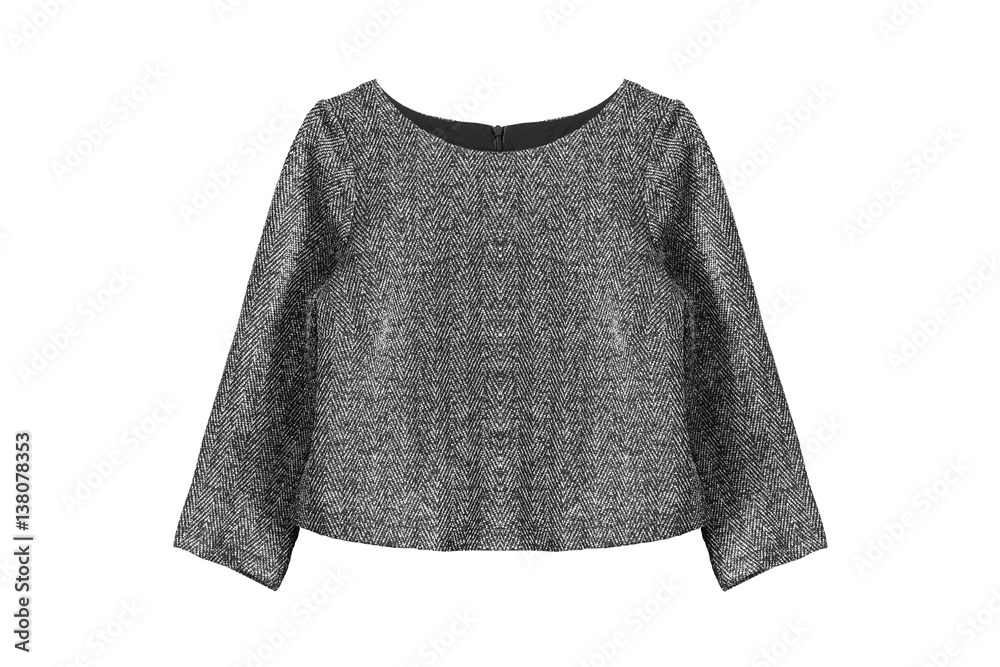 Tweed top isolated Tweed top isolated