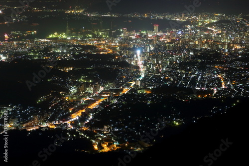 日本　福岡県　北九州市　夜景