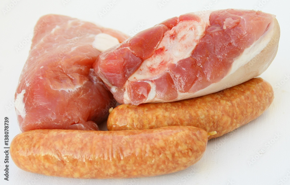 palette et jarret de porc,saucisse,potée crue palette et jarret de porc,saucisse,potée crue