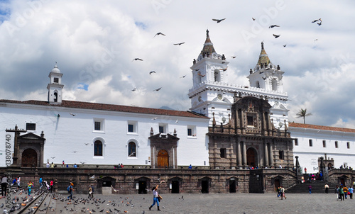 San Francisco Church in Quito, Ecuador