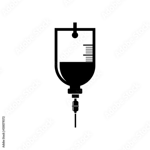 IV bag icon - Vector 