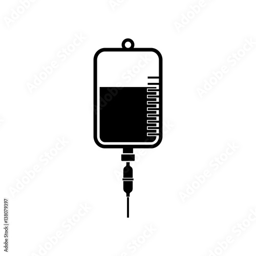 IV bag icon - Vector 