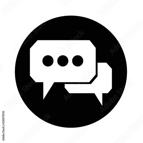 Speech bubble icon