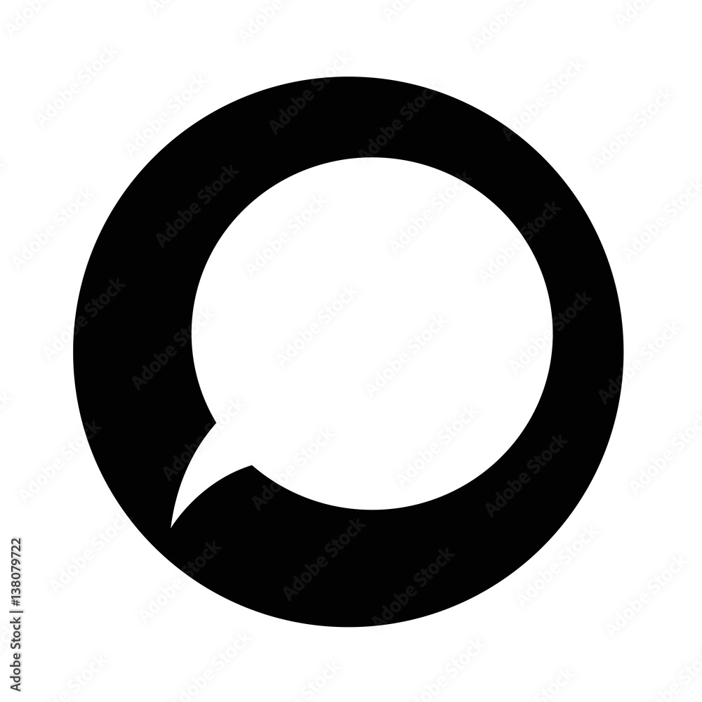 Speech bubble icon Speech bubble icon