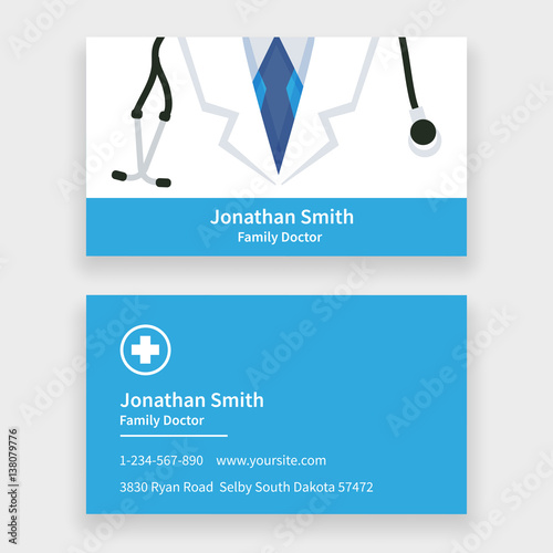 doctor business card