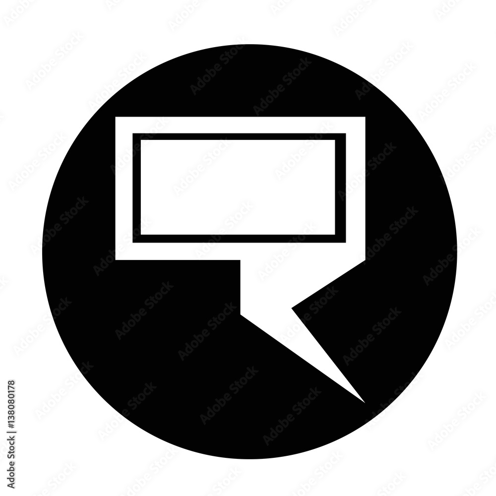 Speech bubble icon Speech bubble icon