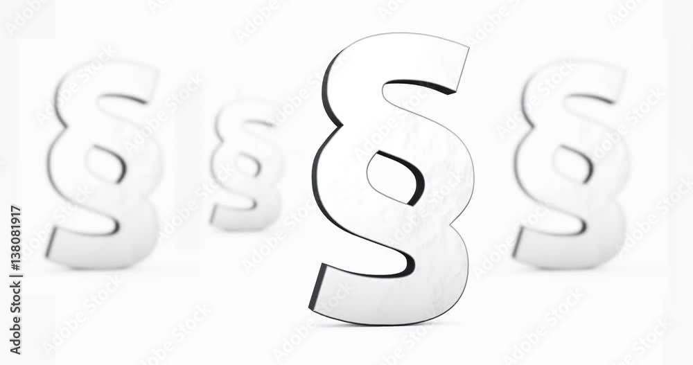 Paragraph Symbol - Konzept Anwalt, Recht, Justiz, Finanzamt Paragraph Symbol - Konzept Anwalt, Recht, Justiz, Finanzamt
