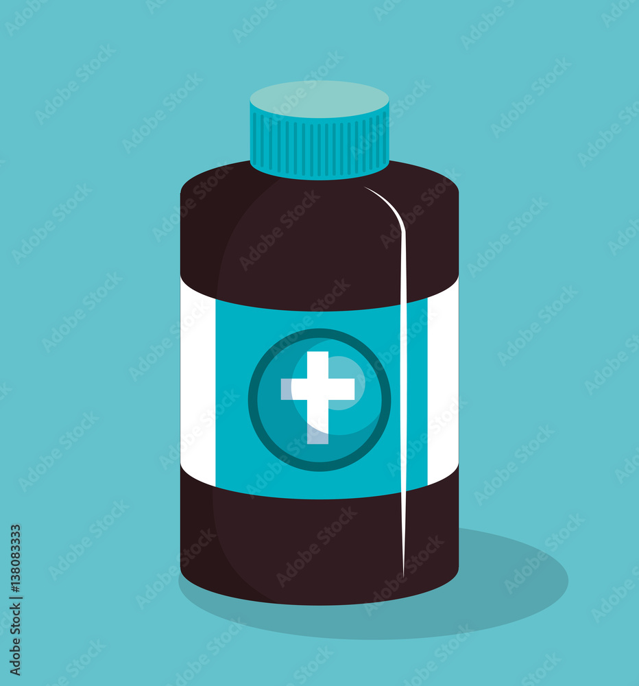 medicine bottle isolated icon vector illustration design medicine bottle isolated icon vector illustration design