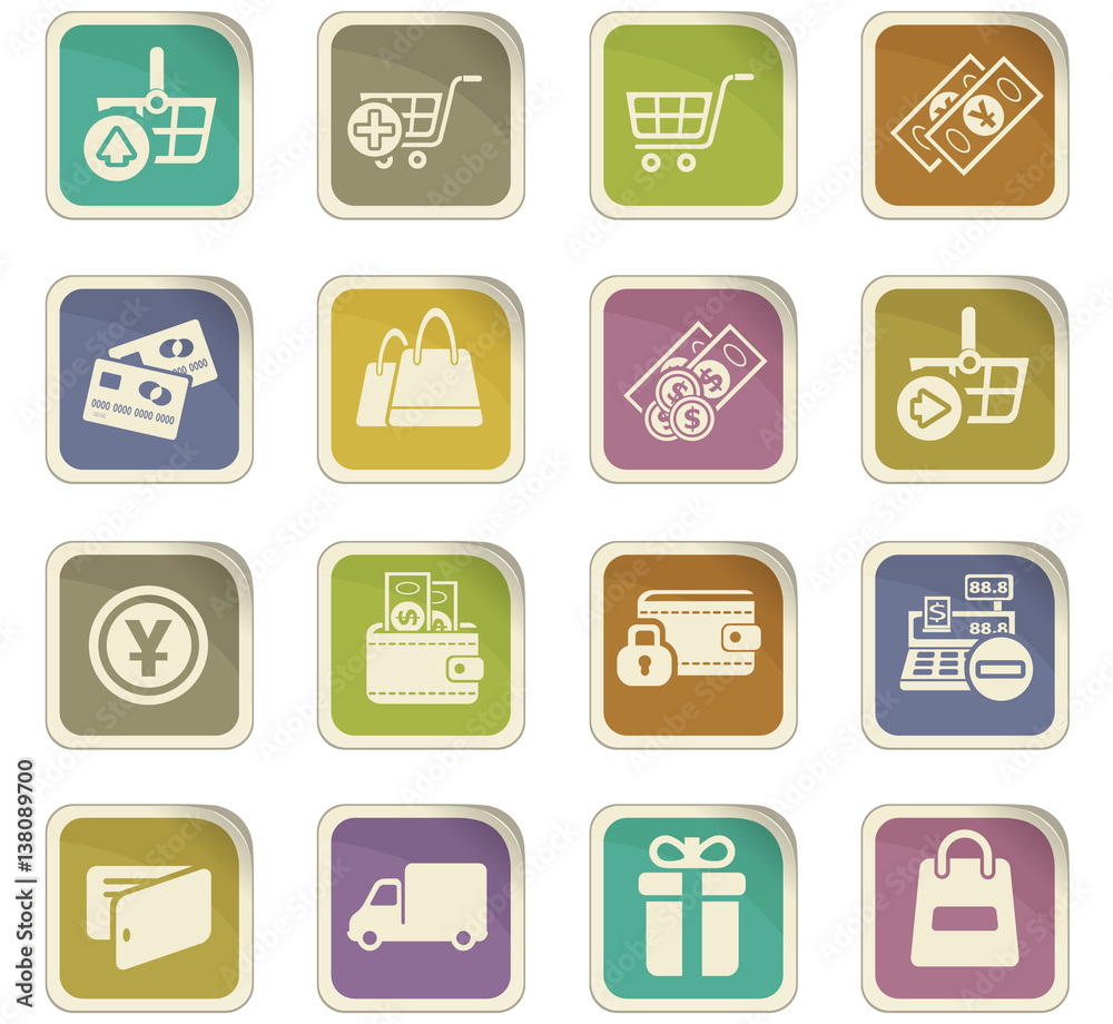 e-commerce icon set e-commerce icon set