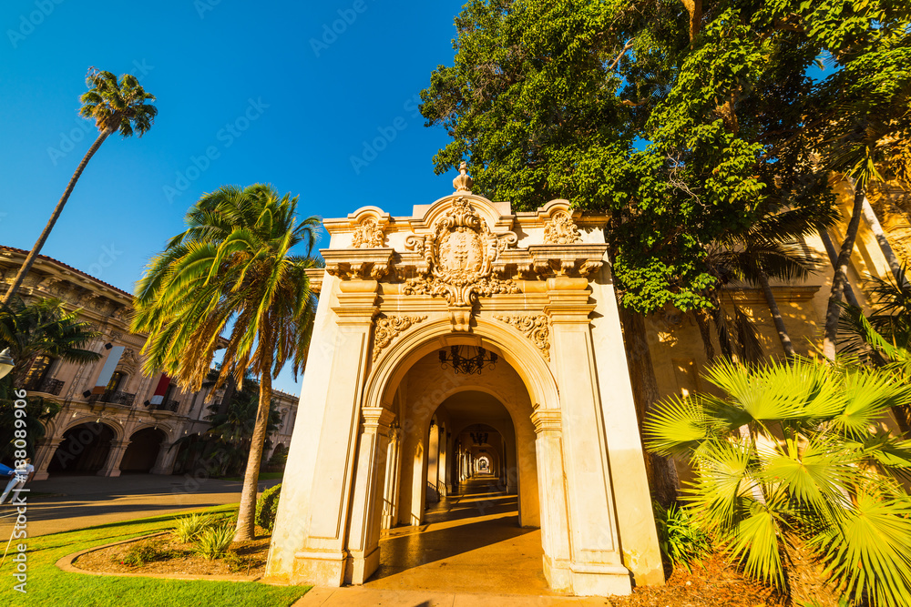 Fototapeta premium Arcade in Balboa Park