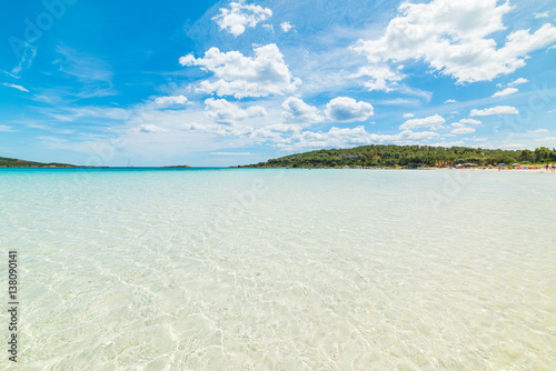 Clear water in Cala Brandinchi