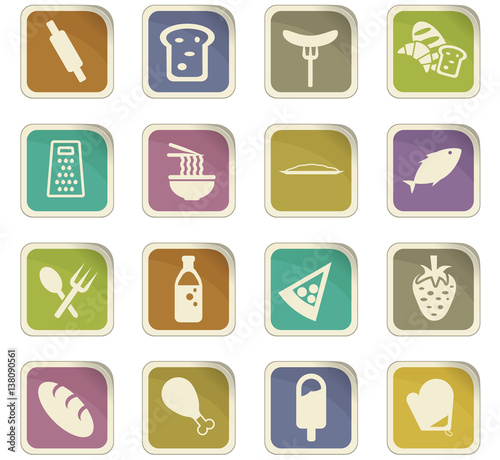 kitchen icon set