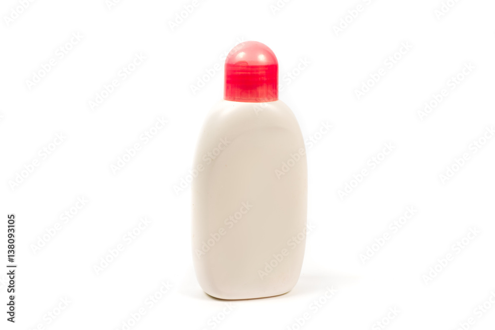 Packaging bottles isolated white background Packaging bottles isolated white background