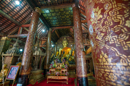 Wat Xieng Thong in luang prabang Laos. © f11photo