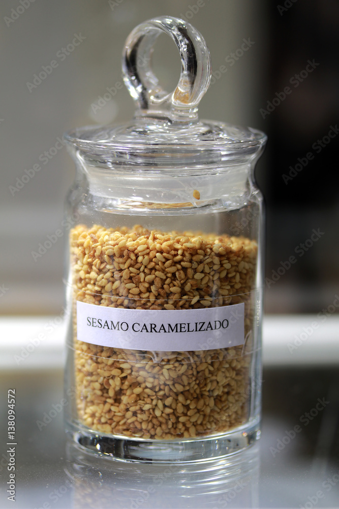 Sésamo caramelizado Sésamo caramelizado