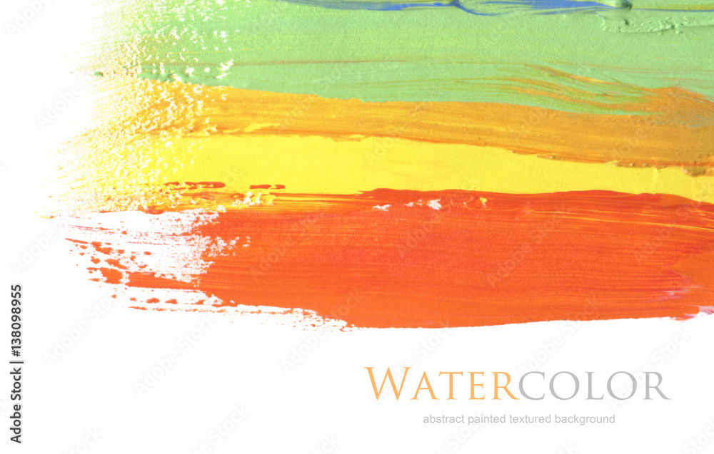Abstract acrylic and watercolor brush stroke painted background. Isolated. Abstract acrylic and watercolor brush stroke painted background. Isolated.
