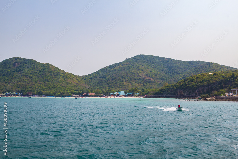tien beach view from sea 01