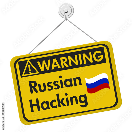 Russian hacking warning sign