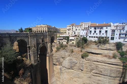 Beautiful landscape at Ronda  Spain