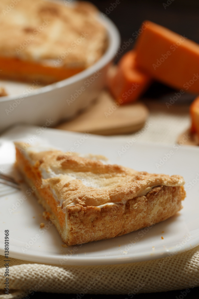 Homemade Pumpkin Pie for Thanksigiving