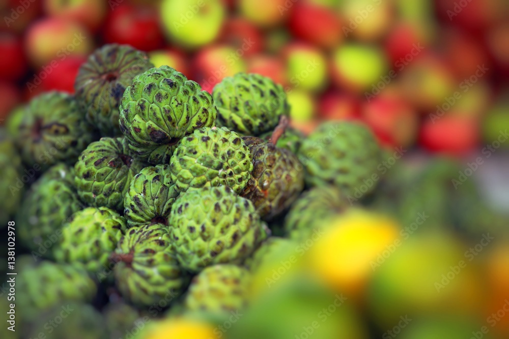 Fresh fruit market in India