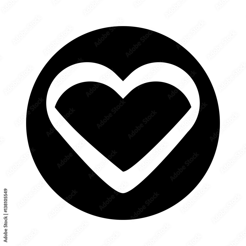 heart love card icon vector illustration design heart love card icon vector illustration design