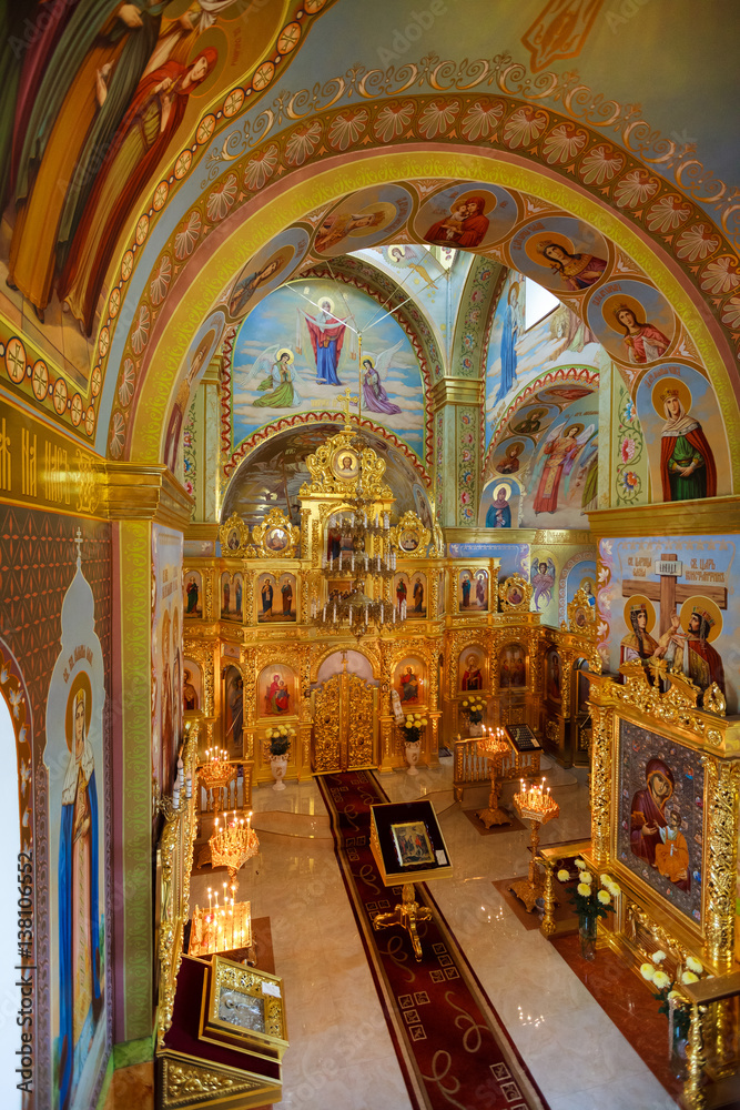 The church in the monastery