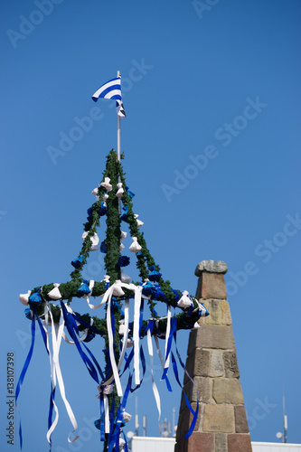 Mailbaum auf der Insel 