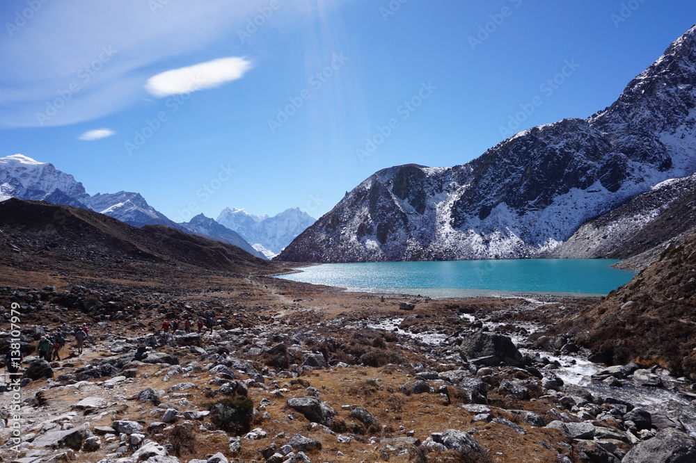 Himalayan Scenery at Gokyo Lakes