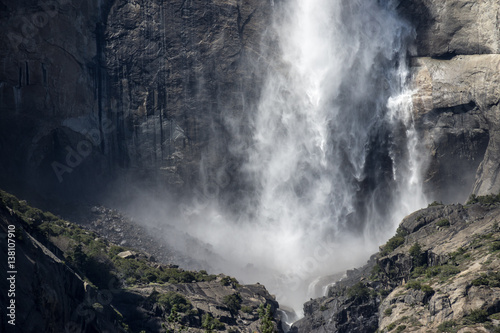 Upper Yosemite Fall  Yosemite Nat l Park  CA  USA