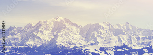 Mont Blanc Panoramique photo