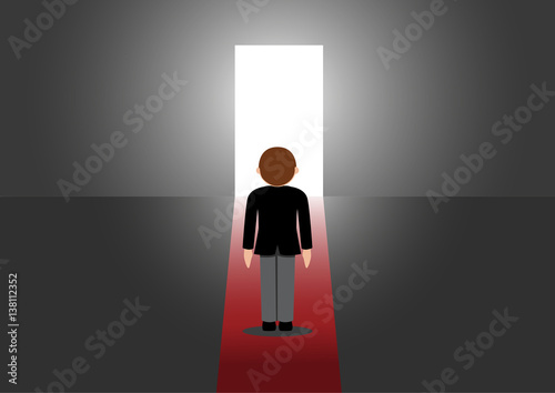 Simple cartoon vector new life
