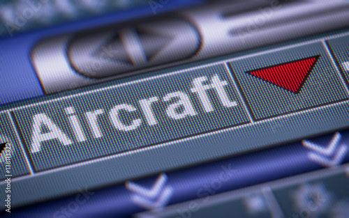Index of Aircraft on the screen. Down.