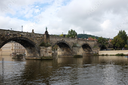 Un pont sur la Moldau © Olivier Kauf