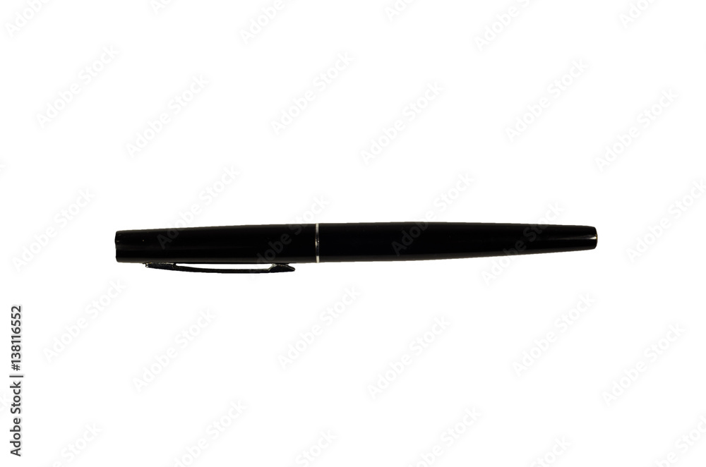 Fountain pen isolated on white Fountain pen isolated on white