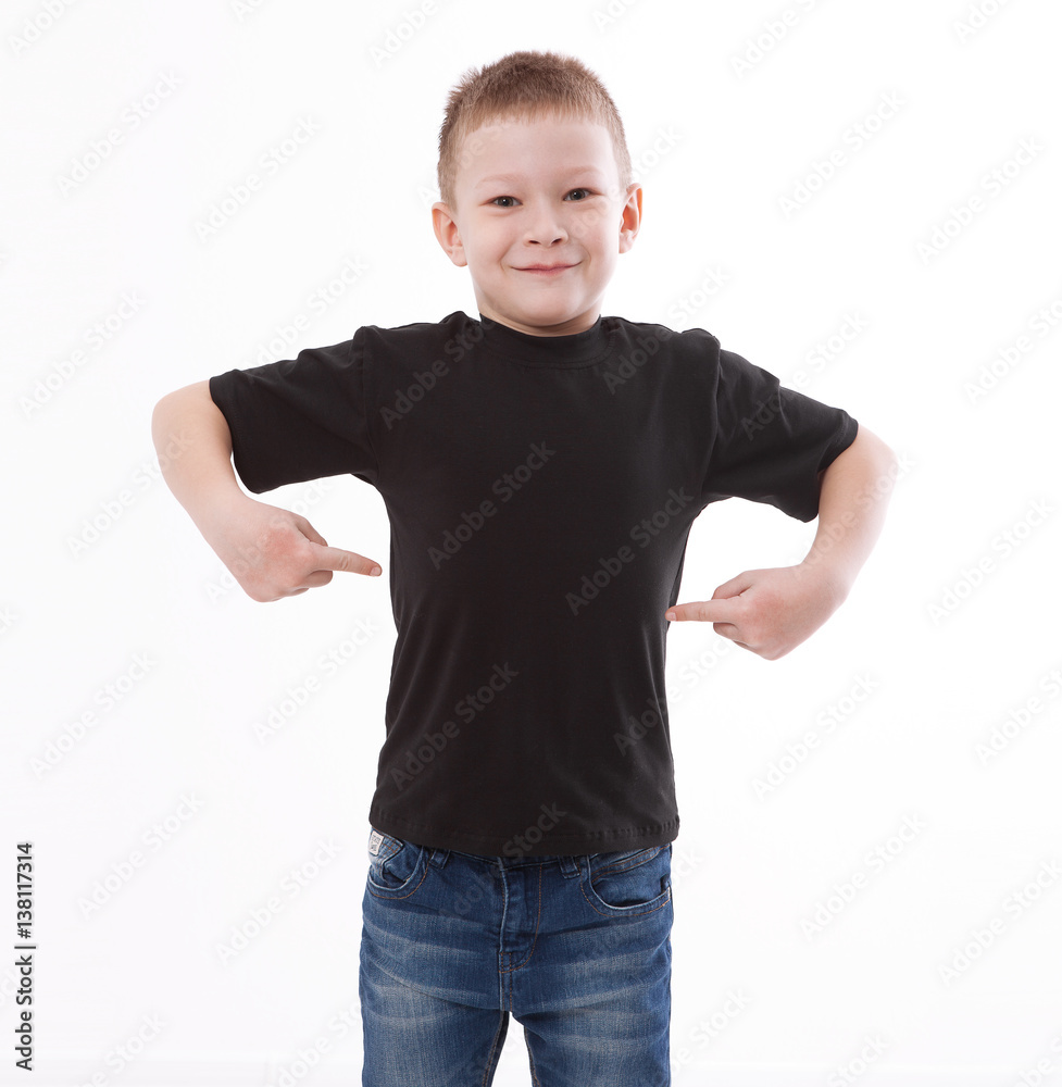 t-shirt design and people concept - close up of young man in blank black t-shirt, shirt front and rear isolated. t-shirt design and people concept - close up of young man in blank black t-shirt, shirt front and rear isolated.