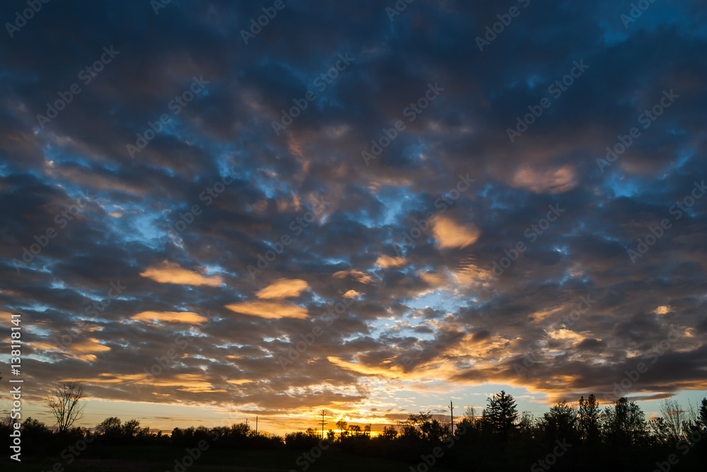 Sunset and Clouds