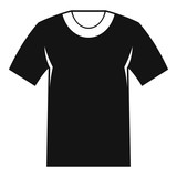 Tshirt icon, simple style