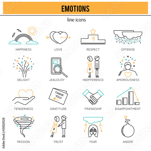 Feelings and emotions set