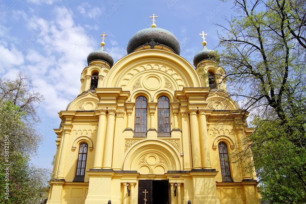 Orthodox church of st. Mary Magdalene in Warsaw, Poland