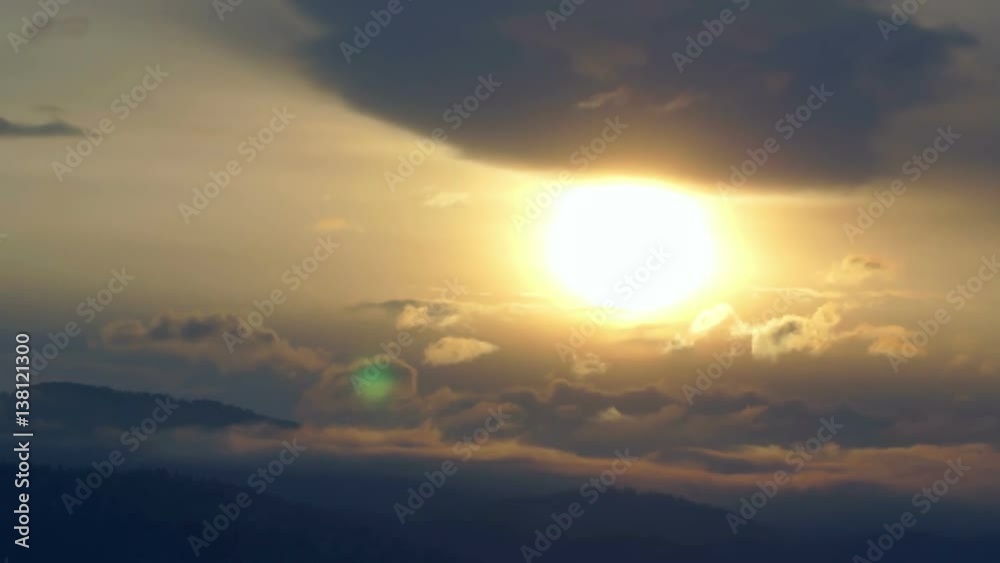 Cloud mountain sky sun winter Cloud mountain sky sun winter