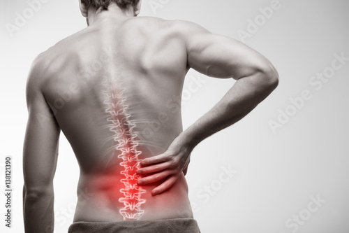 Lower back pain photo